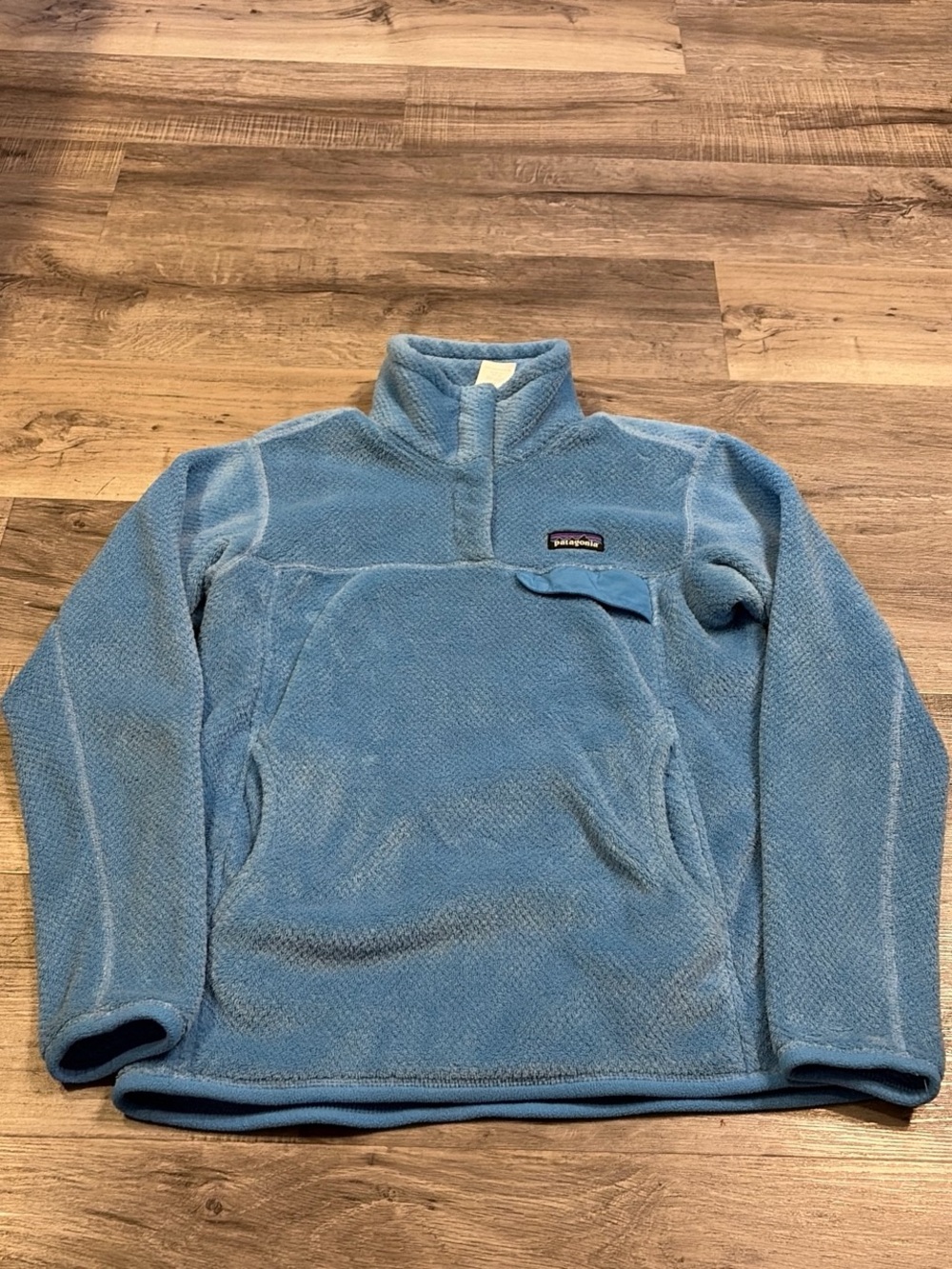 Patagonia Blue Fleece Pullover - Cozy Women’s snap-T Style